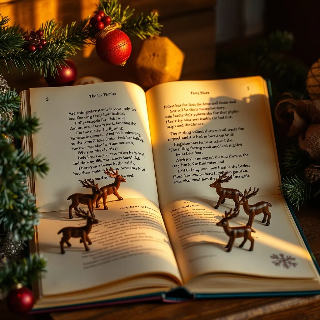 Rennes du Père Noël : noms, histoire et rôle 2026